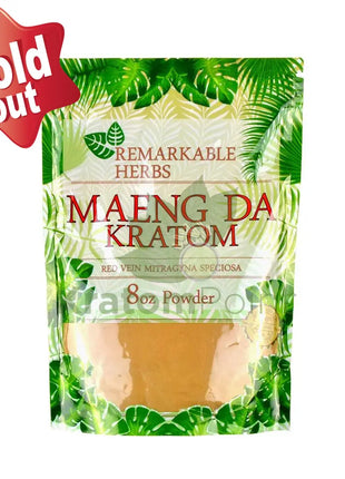 Remarkable Herbs Kratom Powder 8oz Red Maeng Da
