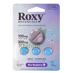 Roxy Botanicals 100mg Uriq Complex Blue Raspberry Tablets 3ct Cats claw