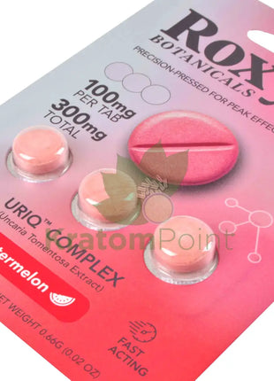 Roxy Botanicals 100mg Uriq Complex Watermelon Tablets 3ct Cats claw