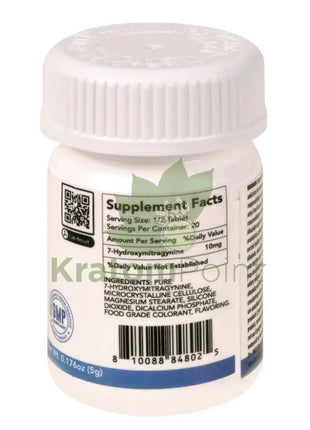 Roxy Complex Alkaloid Blue Ras Tablets 20mg 10 count Hydroxy