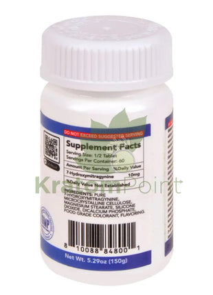 Roxy Complex Alkaloid Blue Ras Tablets 20mg 30 count Hydroxy