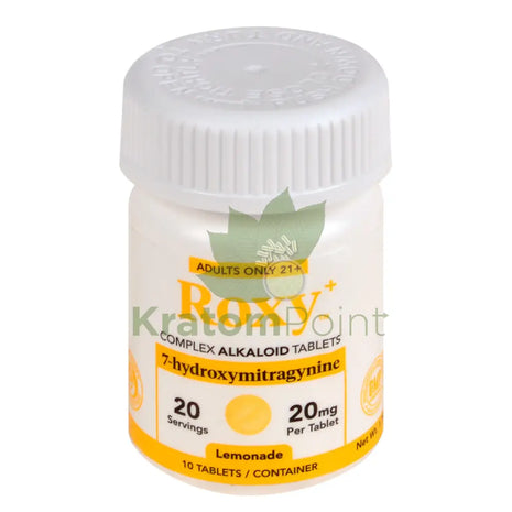 Roxy Complex Alkaloid Lemonade Tablets 20mg 10 count Hydroxy