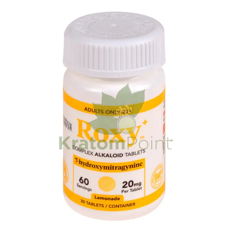 Roxy Complex Alkaloid Lemonade Tablets 20mg 30 count Hydroxy