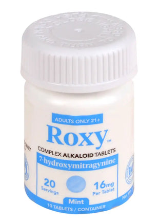 Roxy Complex Alkaloid Mint Tablets 16mg 10 count Hydroxy