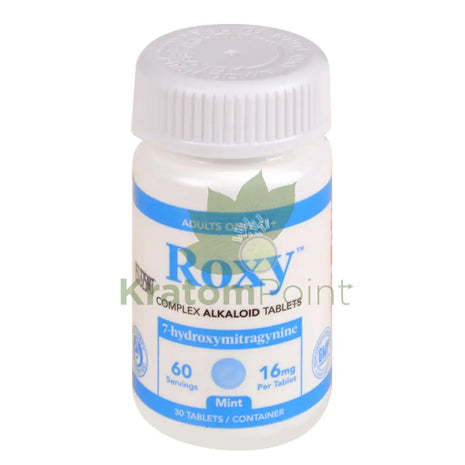 Roxy Complex Alkaloid Mint Tablets 16mg 30 count Hydroxy