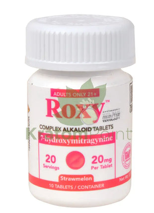Roxy Complex Alkaloid Strawmelon Tablets 20mg 10 count Hydroxy