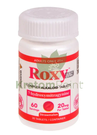 Roxy Complex Alkaloid Strawmelon Tablets 20mg 30 count Hydroxy