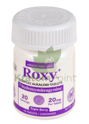 Roxy Complex Alkaloid Triple Berry Tablets 20mg 10 count Hydroxy