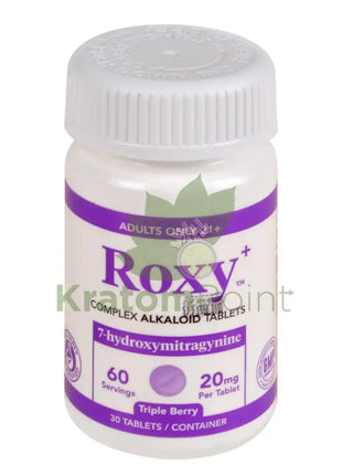 Roxy Complex Alkaloid Triple Berry Tablets 20mg 30 count Hydroxy