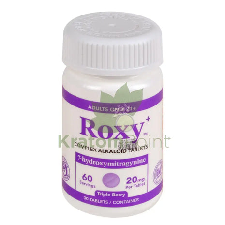 Roxy Complex Alkaloid Triple Berry Tablets 20mg 30 count Hydroxy