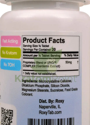 Roxy Xero Balance Blueberry Botanical Tablet 10ct - Cats claw