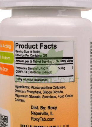 Roxy Xero Balance Pineapple Orange Botanical Tablet 10ct - Cats claw