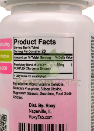 Roxy Xero Balance Strawberry Botanical Tablet 10ct - Cats claw