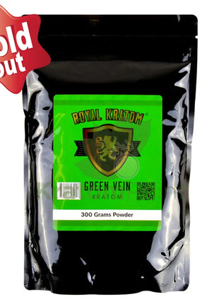 Royal Kratom Green Vein Powder 300 Grams