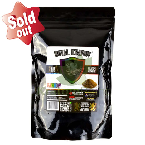 Royal Kratom Rainbow Powder 300 Grams