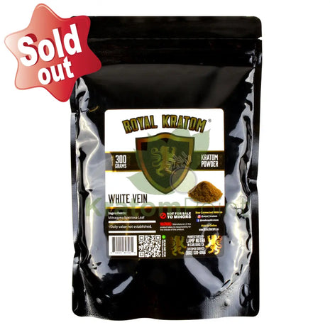 Royal Kratom White Vein Powder 300 Grams