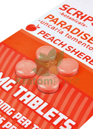 Script Botanicals x Maui Labs Paradise Blend Cats Claw Peach Sherbet Tablets 4ct - Cats claw