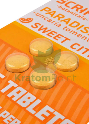 Script Botanicals x Maui Labs Paradise Blend Cats Claw Sweet Citrus Tablets 4ct - Cats claw
