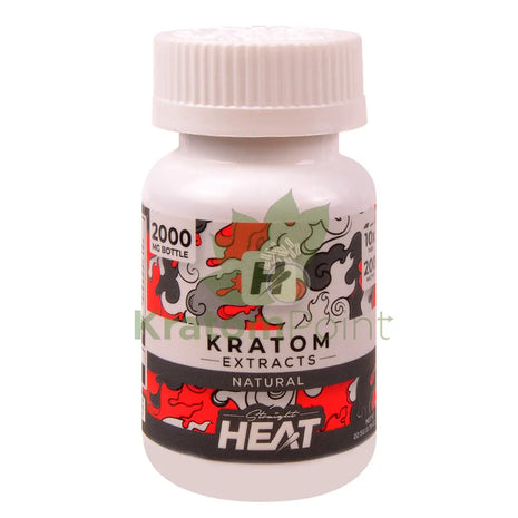 Straight Heat Natural Kratom Extract 200mg Tablets 10ct