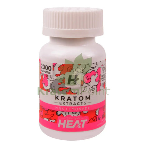 Straight Heat Pink Lemonade Kratom Extract 200mg Tablets 10ct