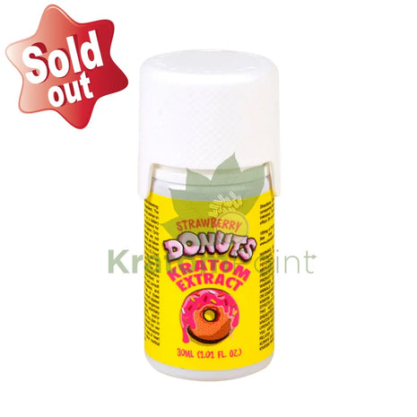 Strawberry Donuts Kratom Extract 30Ml Shot Vitamins & Supplements