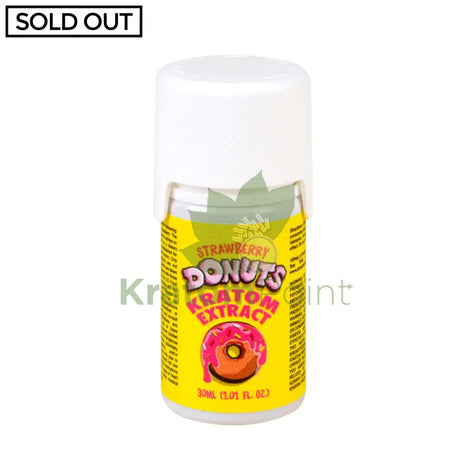 Strawberry Donuts Kratom Extract 30Ml Shot Vitamins & Supplements