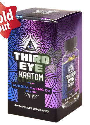 Third Eye Kratom Aurora Maeng Da Capsules 30 Count