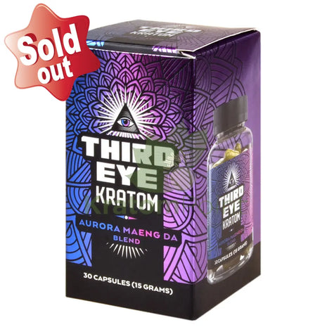 Third Eye Kratom Aurora Maeng Da Capsules 30 Count