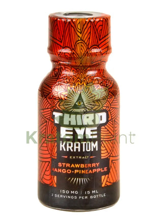 Third Eye Strawberry Mango Pineapple Kratom Shot 15Ml