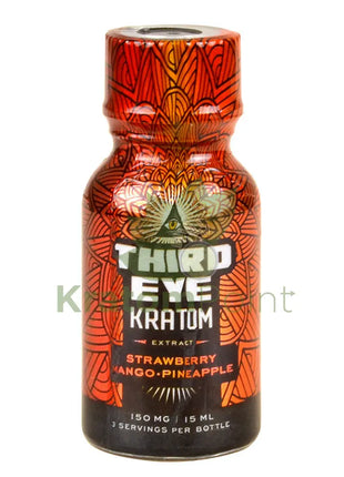 Third Eye Strawberry Mango Pineapple Kratom Shot 15Ml
