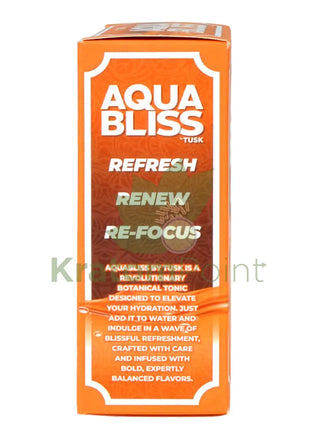 Tusk Aqua Bliss Peach Kratom Infused Water Enhancer 300mg