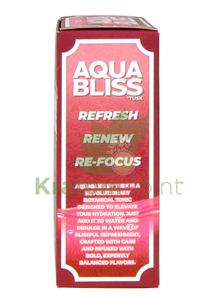 Tusk Aqua Bliss Raspberry Kratom Infused Water Enhancer 300mg