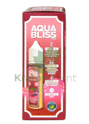 Tusk Aqua Bliss Raspberry Kratom Infused Water Enhancer 300mg