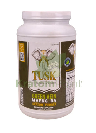 Tusk Kratom 1kg Powder Green Maeng Da