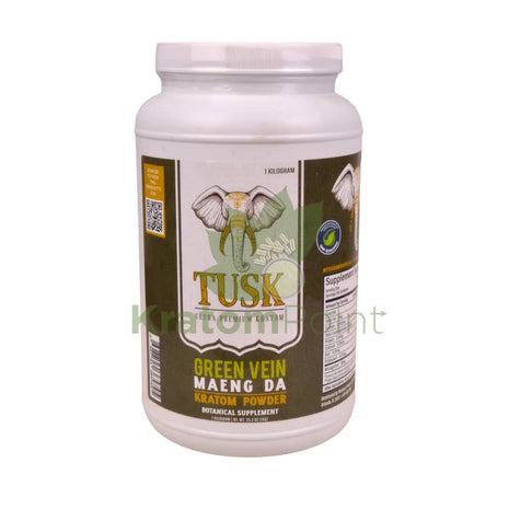 Tusk Kratom 1kg Powder Green Maeng Da