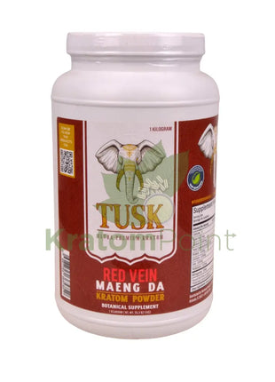 Tusk Kratom 1kg Powder Red Maeng Da