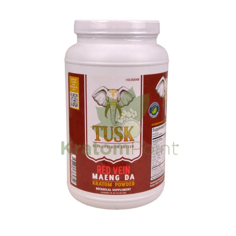 Tusk Kratom 1kg Powder Red Maeng Da