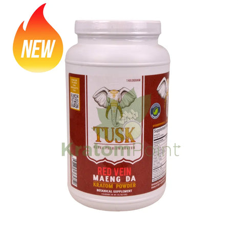 Tusk Kratom 1kg Powder Red Maeng Da