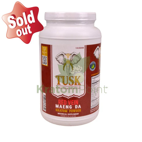 Tusk Kratom 1kg Powder Red Maeng Da