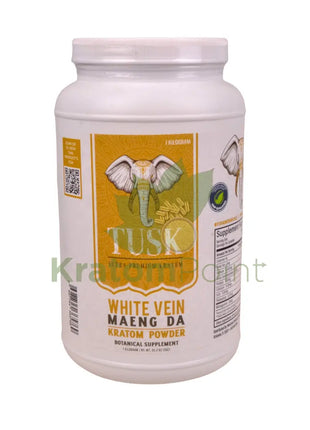 Tusk Kratom 1kg Powder White Maeng Da