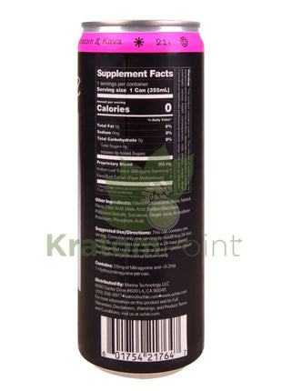 Uchie Guava Sparkling Kratom Kava Seltzer 12fl oz - Kava & Kratom