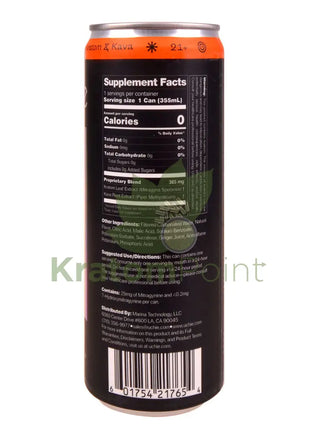 Uchie Mango Sparkling Kratom Kava Seltzer 12fl oz - Kava & Kratom