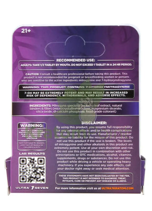 Ultra Seven 7-OH Tropical Chewable Tablets 200mg 10 count Hydroxy