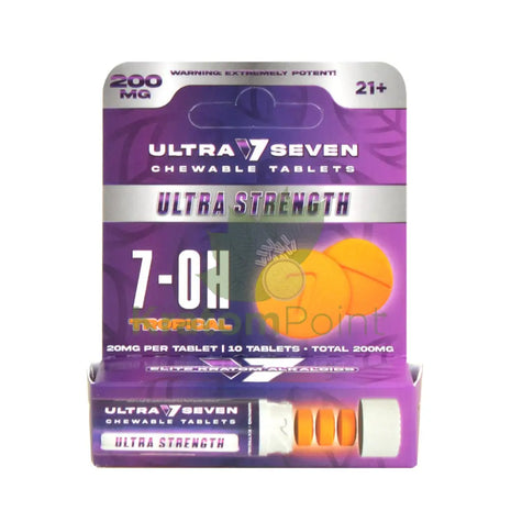Ultra Seven 7-OH Tropical Chewable Tablets 200mg 10 count Hydroxy
