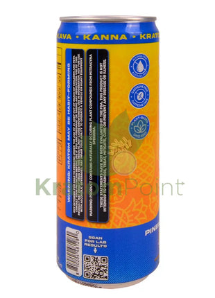 Ultra Seven Pineapple Citrus Herbal Kratom Euphoric Soda Pop 12fl oz