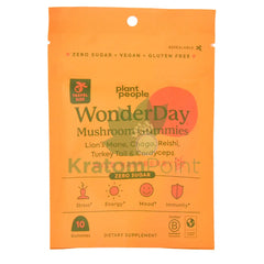 WonderDay Wild Raspberry Mushroom Gummies 10ct - Mushrooms