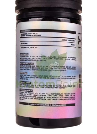 Xans Blue Razz Euphoric Blend 200mg Kratom Tablets 5ct