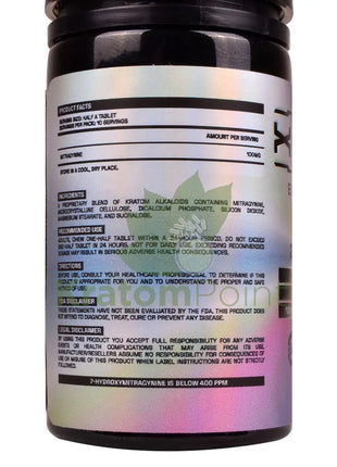 Xans Grape Ape Euphoric Blend 200mg Kratom Tablets 5ct