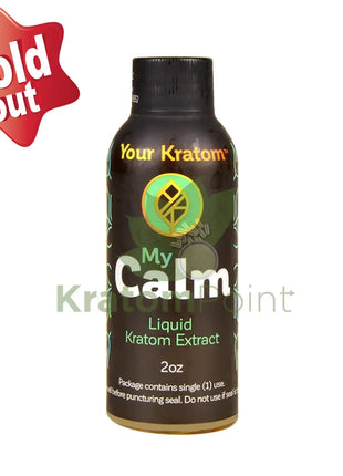 Your Kratom My Calm Liquid Shot 2Oz